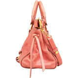 Miu Miu Vitello Lux Bow Small Crossbody Handbag