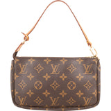 Louis Vuitton Monogram Canvas Pochette Accessoires Handbag