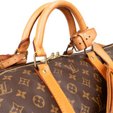 Louis Vuitton Monogram Canvas Keepall 60 Bandoulière Travel Bag