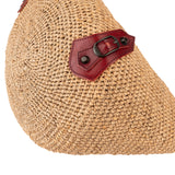 Balenciaga Raffia Panier Basket City Handbag