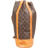 Louis Vuitton Monogram Canvas Randonnee GM Backpack Shoulder Bag