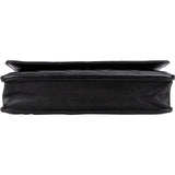 Chanel Quilted Lambskin Palladium Wallet On Chain Crossbody Bag