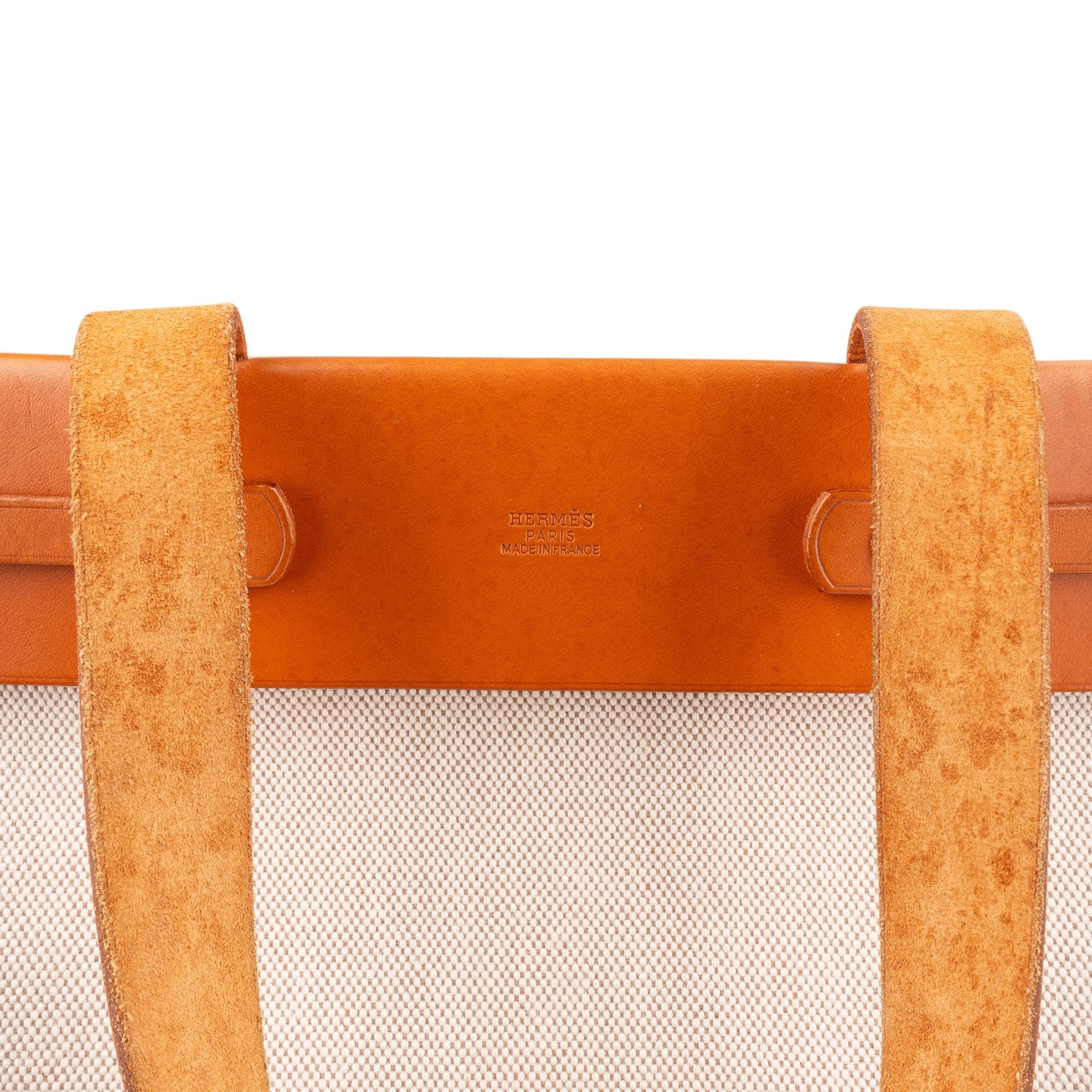Hermès Classic Cotton Cabas GM Handbag - vintageandkickz