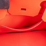 Hermès Coral Epsom Leather Birkin 30 Handbag - vintageandkickz