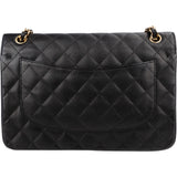 Chanel Quilted Caviar Leather Jumbo Double Flap Crossbody Bag