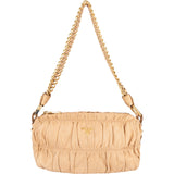 Prada Quilted Nappa Gaufre Chain Shoulder Bag