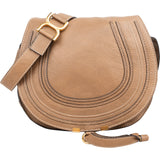 Chloé Grained Calfskin Marcie Saddle Crossbody Bag