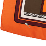 Hermès Les Coupés Silk Carre 90 Scarf Tuch