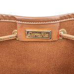 [🔄️B20 / F42] Christian Dior Honeycomb Canvas Bucket Shoulder Bag - vintageandkickz