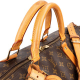 Louis Vuitton Monogram Canvas Keepall 60 Bandoulière Travel Bag