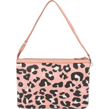 MCM Monogram Visetos Leopard Print Shoulder Bag