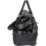 Miu Miu Vitello Lux Leather Bow Satchel Handbag