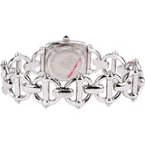 Gucci Silver Tone Horsebit 6400L Woman Watch