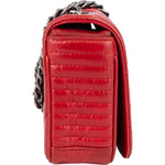 [🔄️B15 / F14] Chanel Quilted Calfskin Medium Boy Crossbody Bag - vintageandkickz