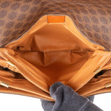 Celine Macadam Monogram Canvas Messenger Crossbody Bag