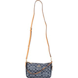 Coach Monogram Signature Denim Jual Teri Shoulder Crossbody Bag