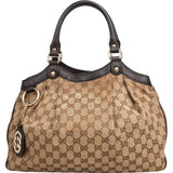 Gucci Monogram GG Canvas Sukey Handbag