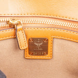 MCM Monogram Visetos Patricia Wallet Oh Chain Crossbody Bag