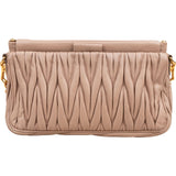 Miu Miu Quilted Nappa LeatherCrossbody Bag
