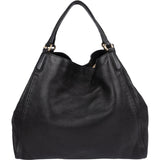 Gucci Black Grained Leather Soho Handbag