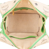 MCM Monogram Visetos Delmy Boston Mini Handbag