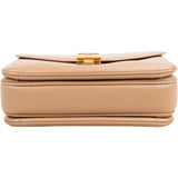 Celine Calfskin Classic Box Medium C Lock Crossbody Bag