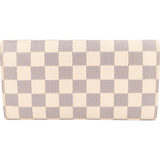 Louis Vuitton Monogram Damier Azur Emilie Sarah Wallet