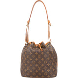 Louis Vuitton Monogram Canvas Sac Noé Petit Shoulder Bag - vintageandkickz