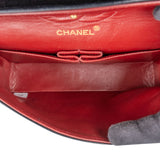 Chanel Quilted Lambskin 24K Gold Small Double Flap Shoulder Bag