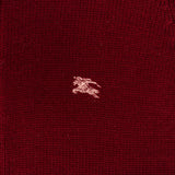Burberry Blue Label Bordeaux Wool Women's Zip Sweater Jacket (M)