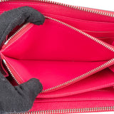 Louis Vuitton Pink Epi Leather Zippy Wallet