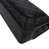 Chanel Quilted Caviar Leather Jumbo Double Flap Shoulder Bag