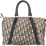 [🔄️B23 / F55] Christian Dior Monogram Trotter Canvas Boston Bag Handbag - vintageandkickz
