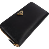 Prada Vitello Move Zip Around Wallet