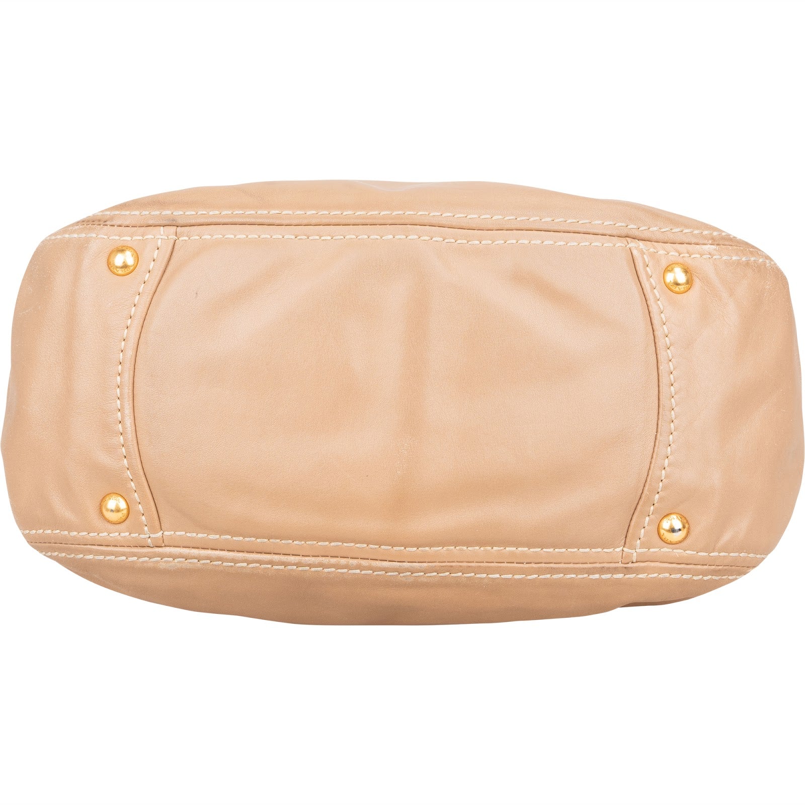 Prada Vitello Daino Leather Shoulder Bag - vintageandkickz