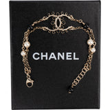 Chanel CC Crystal Pearl Bracelet 2020