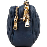 Miu Miu Matelassé Leather Camera Crossbody Bag