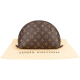 Louis Vuitton Monogram Canvas Trousse Demi-Ronde Pouch