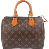 Louis Vuitton Monogram Canvas Speedy 25 Handbag