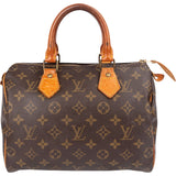 Louis Vuitton Monogram Canvas Speedy 25 Handbag