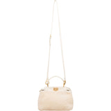 Fendi Shearling Mini Peekaboo Handbag