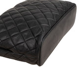 Chanel Quilted Lambskin Zip Shoulder Bag