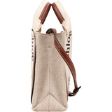 Chloé Canvas Small Woody Tote Crossbody Handbag