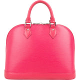 Louis Vuitton Hot Pink Epi Leather Alma PM Handbag