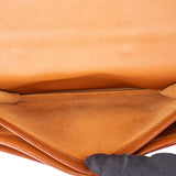 Hermès Brown Courchevel Leather Sac A Depeches Business Handbag