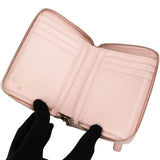 Chanel Quilted Caviar Leather Zipped Small Wallet