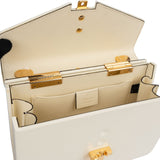 Gucci White Plexiglass Sylvie 1969 Mini Top Handle Handbag