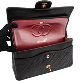 Chanel Quilted Lambskin 24K Gold Medium Double Flap Shoulder Bag