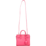 Saint Laurent Pink Calfskin Nano Sac De Jour Handbag