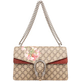 Gucci Monogram GG Supreme Floral Print Dionysus Shoulder Bag